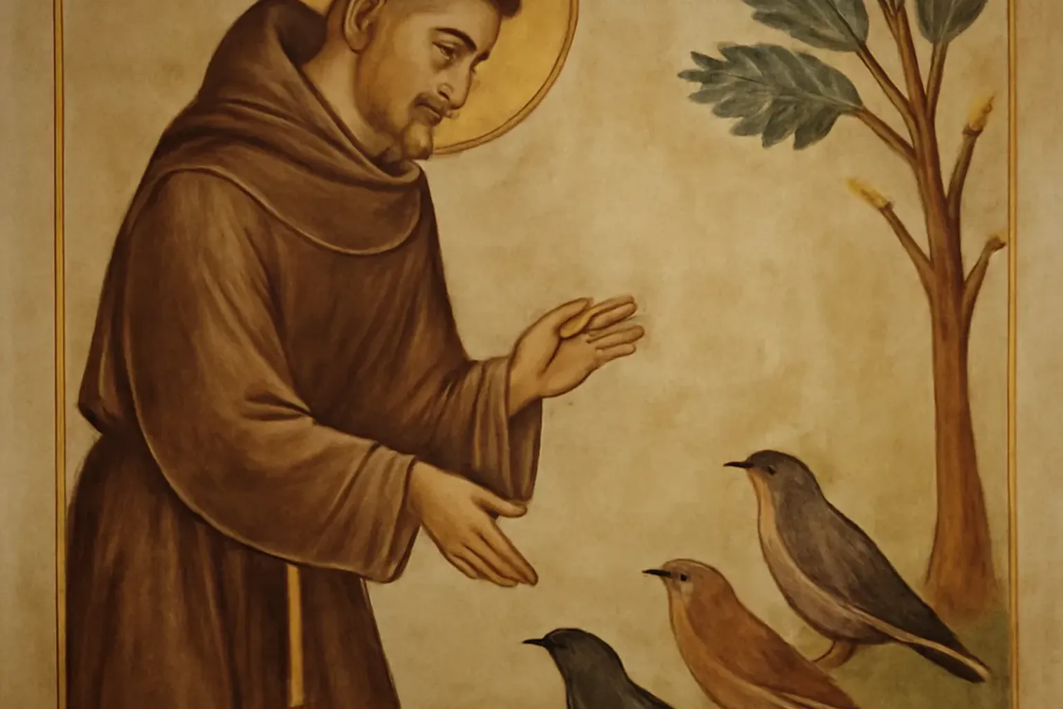 Frère soleil, sœur lune et la fraternité cosmique chantée par saint François à Saint-Damien